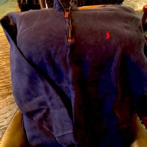 Men’s Polo Navy Blue Pull On